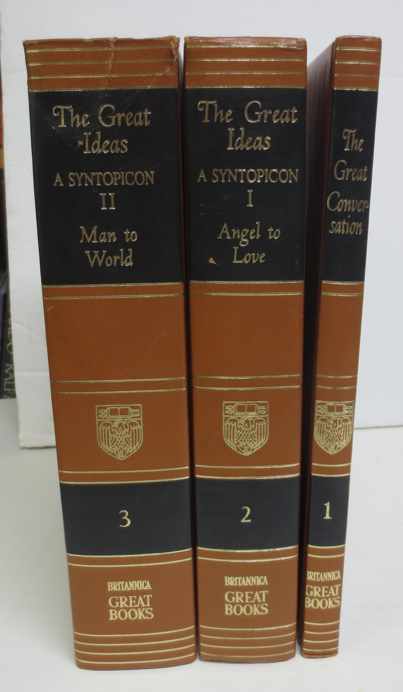The Great Ideas: A Syntopicon, Vol. 1 - 3 (Hardcover)