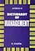 Dictionary of Management