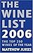 The Wine List 2006 2006 by Matthew Jukes (2005-09-12)