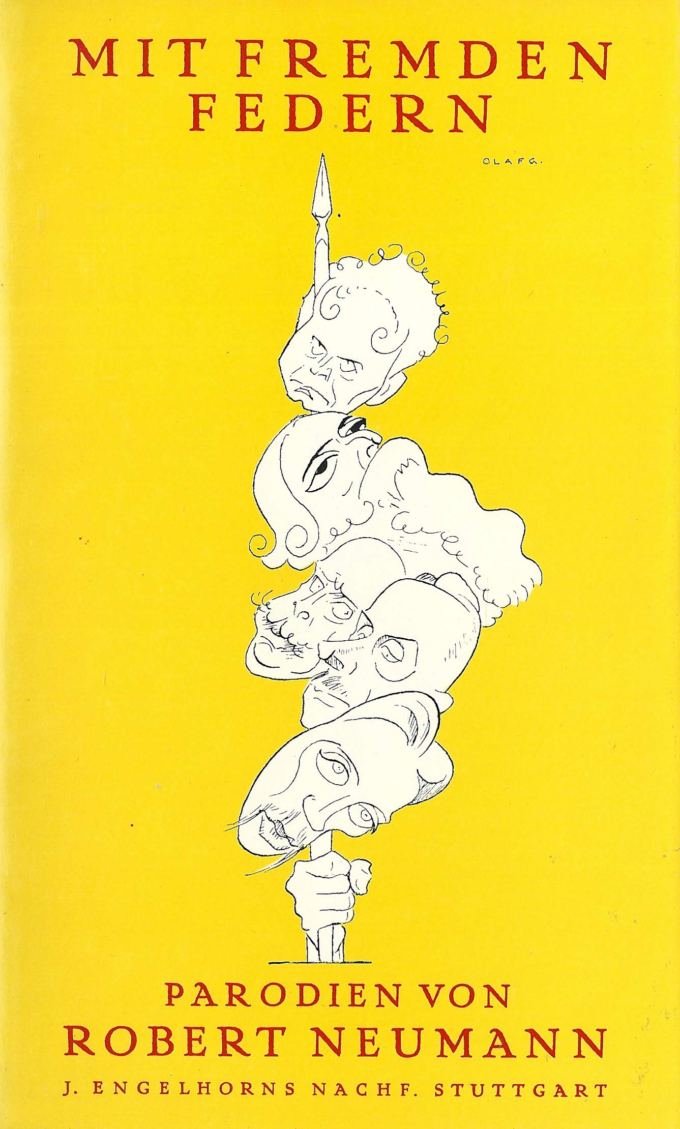 Mit fremden Federn : Parodien (Hardcover)