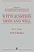 By P. M. S. Hacker Wittgenstein, Part I: Essays: Mind and Will: Volume 4 of an Analytical Commentary on the Philosophic (1st Frist Edition) [Paperback]