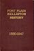 Fort Plain Nelliston History 1580-1947