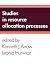 Studies in Resource Allocation Processes (2007-02-26)