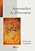 Approaches to Discourse (Blackwell Textbooks in Linguistics) 1st edition by Schiffrin, Deborah (1994) Paperback