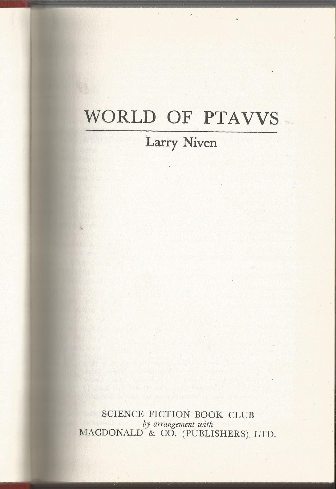 WORLD OF PTAVVS.