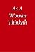 As A Woman Thinketh