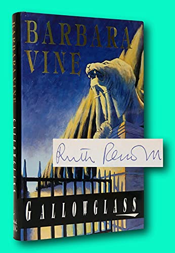 Vtg Barbara Vine, aka Ruth Rendell / Gallowglass Signed 1st Edition 1990 [Hardcover] Vine, Barbara [aka Ruth Rendell