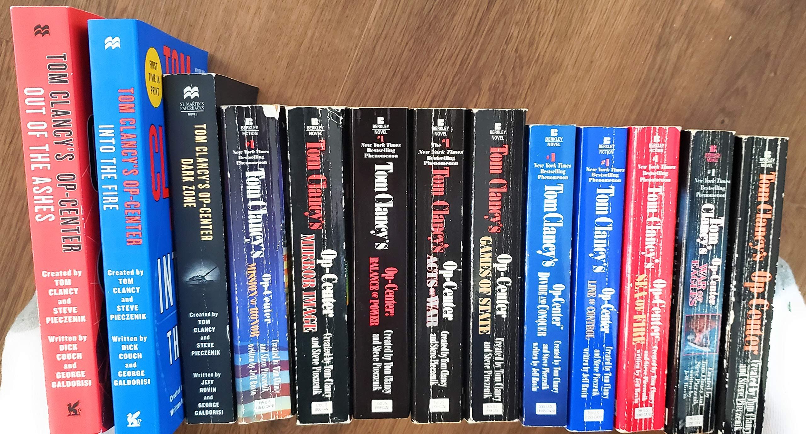Op-Center Series Set by Tom Clancy 11 Book Set