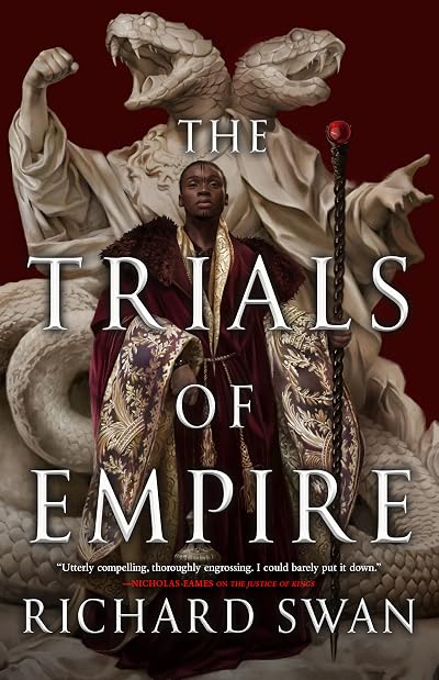 Portada de The Trials of Empire, de Richard Swan