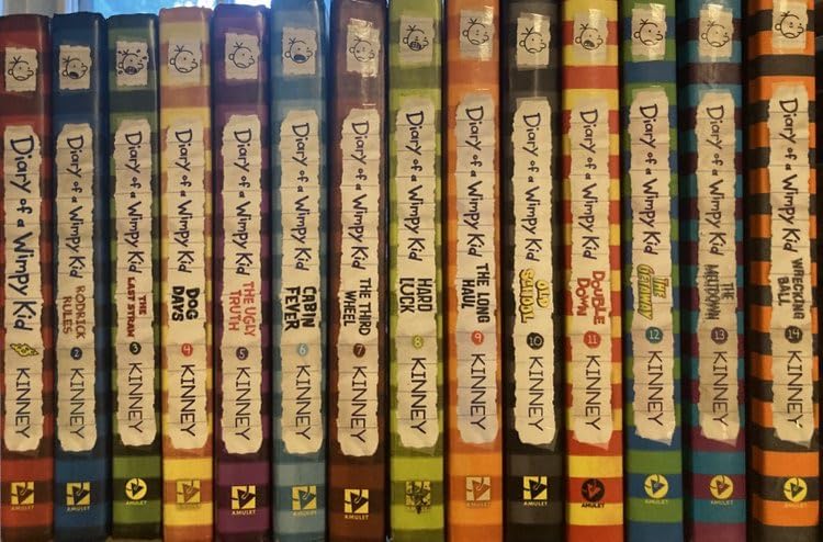 DIARY OF A WIMPY KID - HARDCOVER SET - VOLUMES 1-14 (Hardcover)