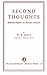 Second Thoughts: Selected Papers on Psycho-Analysis by W. R. Bion (1967-01-01)