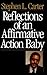 Reflections Of An Affirmative Action Baby by Stephen L. Carter (1992-08-24)