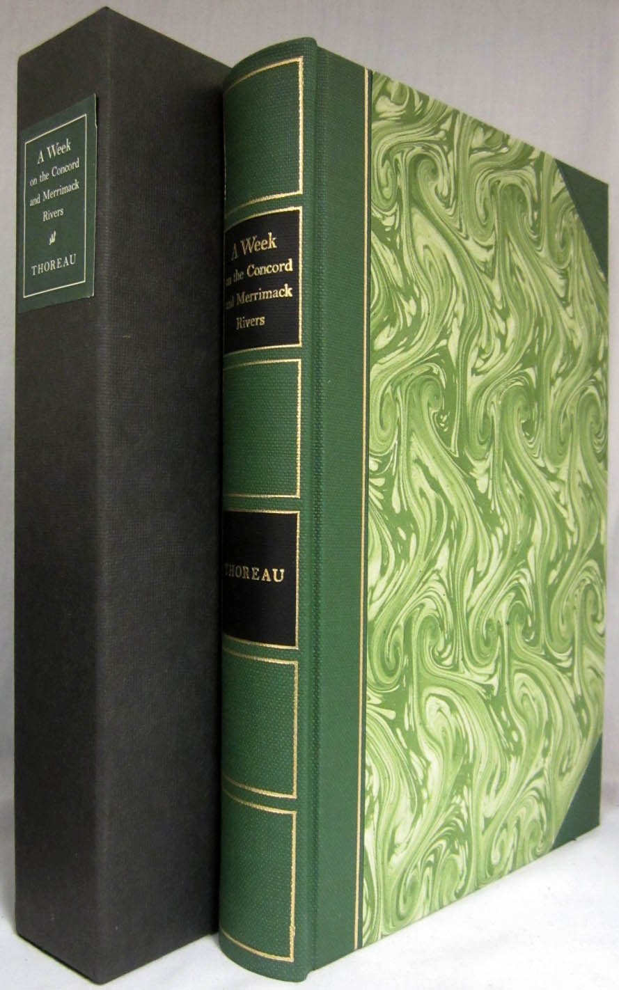 A WEEK ON THE CONCORD AND MERRIMACK RIVERS SIGNED / IN SLIPCASE