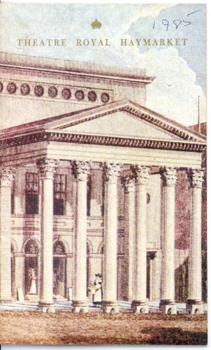 Playbill; Sweet Bird of Youth; Theatre Royal Haymarket, London; 1985; Lauren Bacall, Michael Beck, James Grout