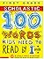 100 Words Kids Need to Read by 1st Grade