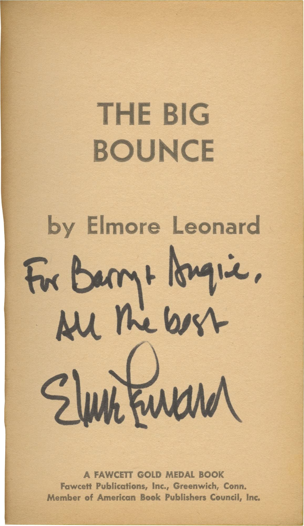 The Big Bounce