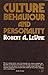 Culture, behaviour and personality