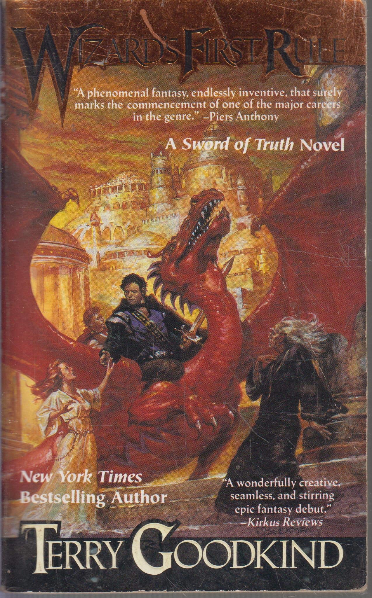 Wizard's First Rule by Goodkind,Terry. [1995] Paperback