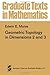 Geometric Topology in Dimensions 2 and 3 (Graduate Texts in Mathematics) Softcover reprint of edition by Moise, E.E. (2013) Paperback