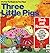 Three Little Pigs/book and Recording 45 Record