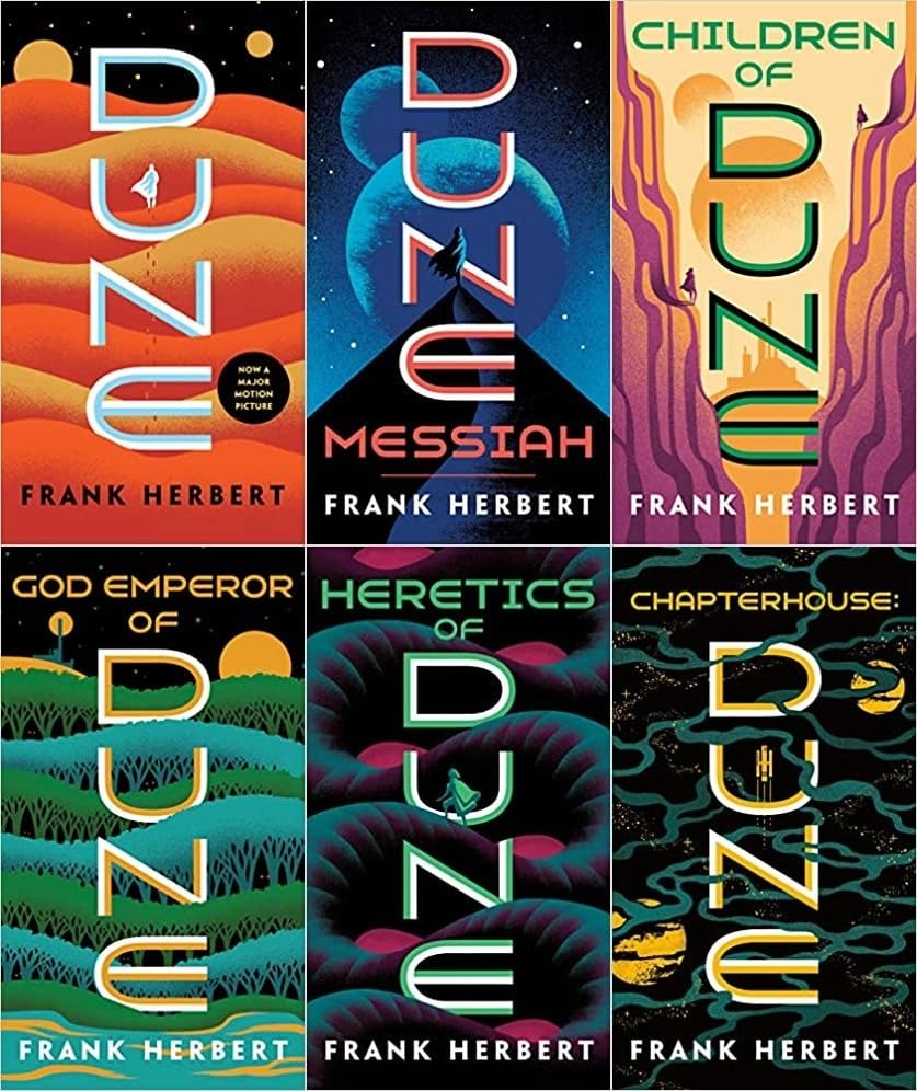 Dune Series 6 books Collection Set By Frank Herbert