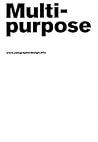 Multi-Purpose Multi-Purpose
