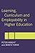 Learning, Curriculum and Employability in Higher Education by Peter Knight (2003-12-21)