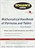 by Murray Spiegel,by Seymour Lipschutz,by John Liu Schaum's Outline of Mathematical Handbook of Formulas and Tables, 3ed (Schaum's Outline Series) (text only)3rd (Third) edition [Paperback]2008