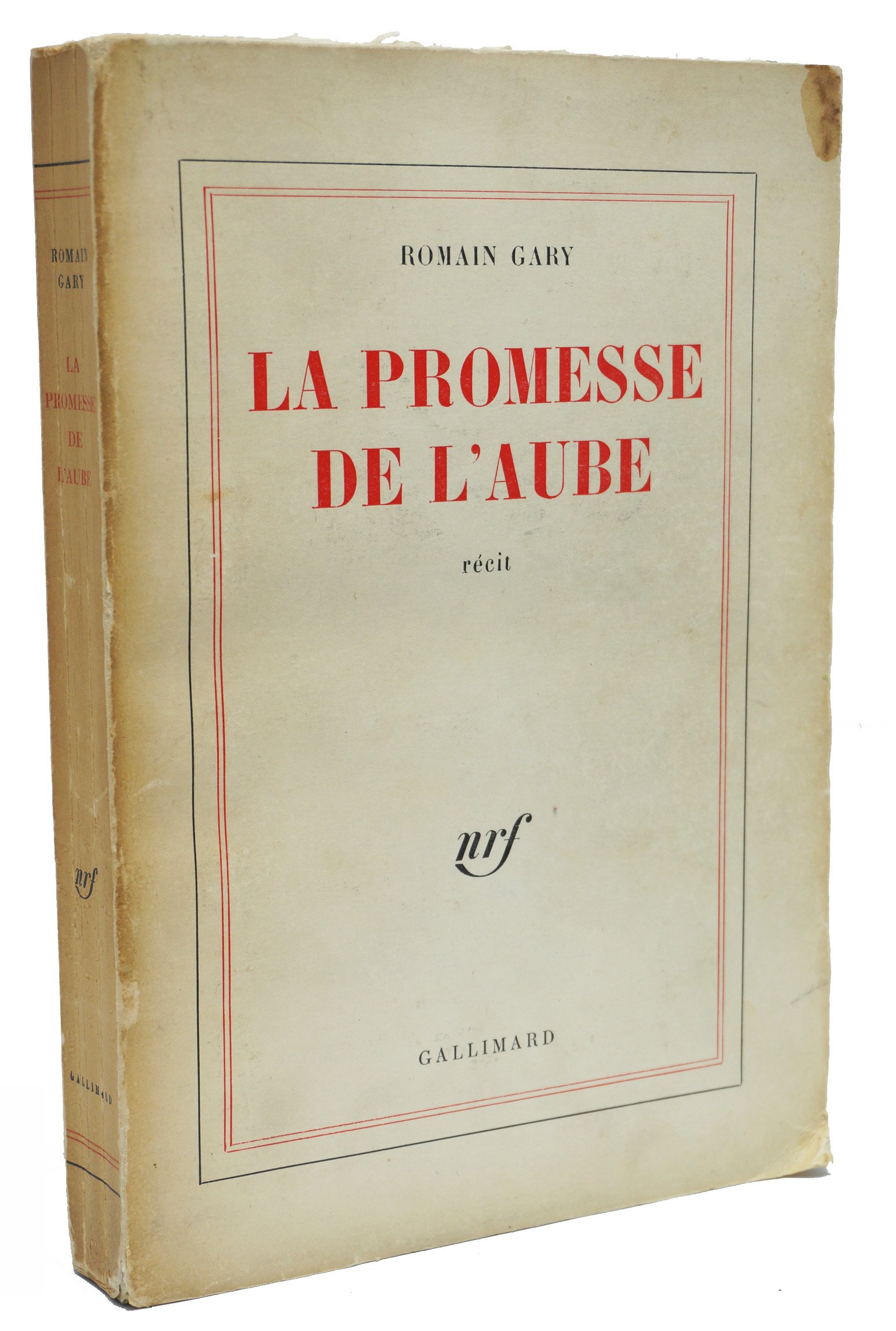 Promise at dawn: Romain Gary ; translated from the French La promesse de l'aube by John Markham Beach