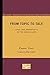 From Topic to Tale: Logic and Narrativity in the Middle Ages (Theory & History of Literature) by Eugene Vance (1987-06-26)