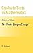 The Finite Simple Groups (Graduate Texts in Mathematics) 2009 edition by Wilson, Robert (2009) Hardcover