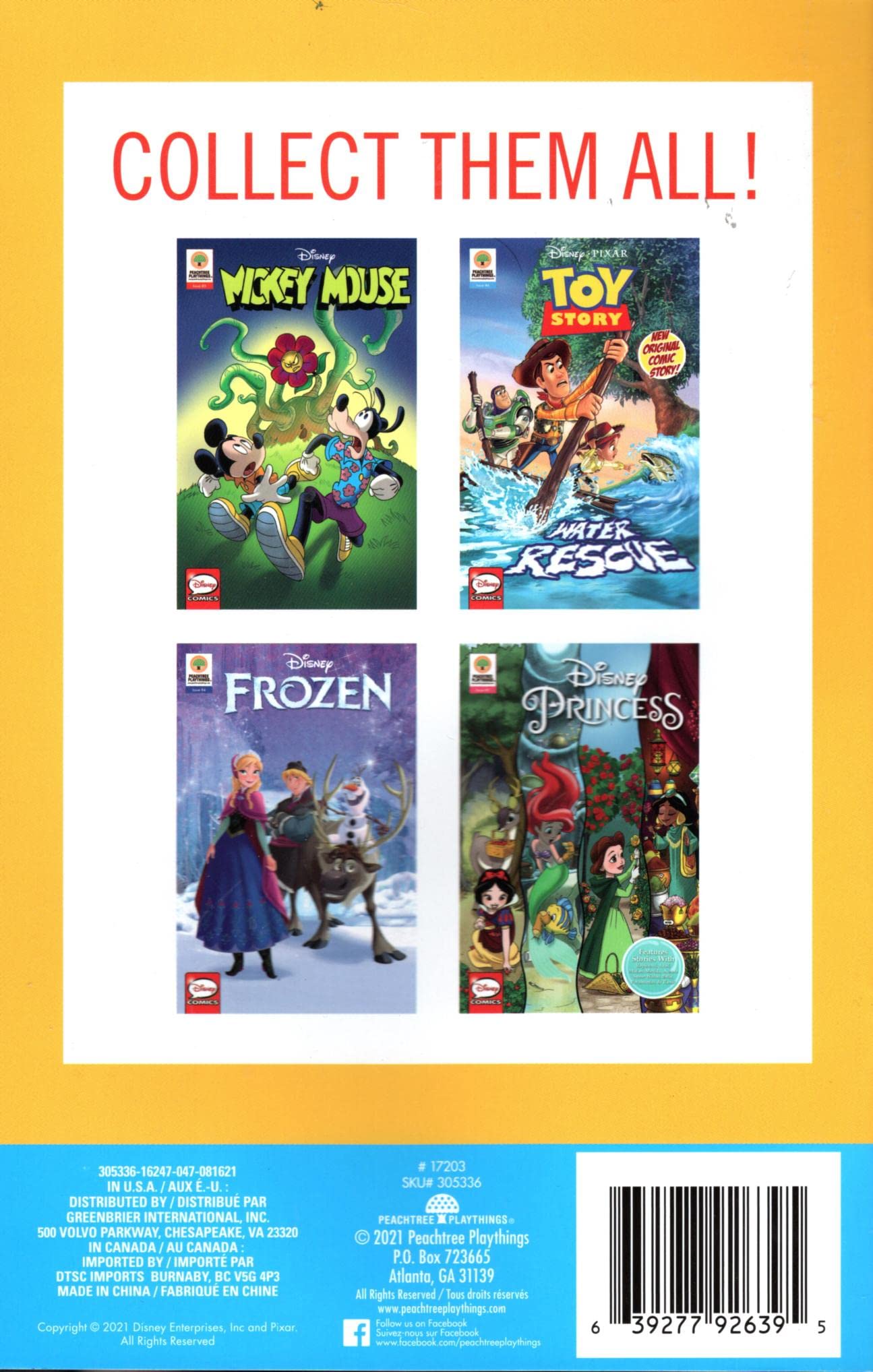 Disney Mickey Mouse Comics Book - Issue 5 (Paperback)