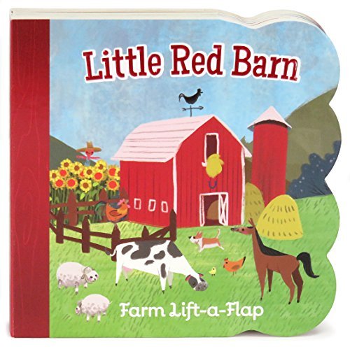 Little Red Barn: Lift-a-Flap Board Book by Ginger Swift (2016-01-15)