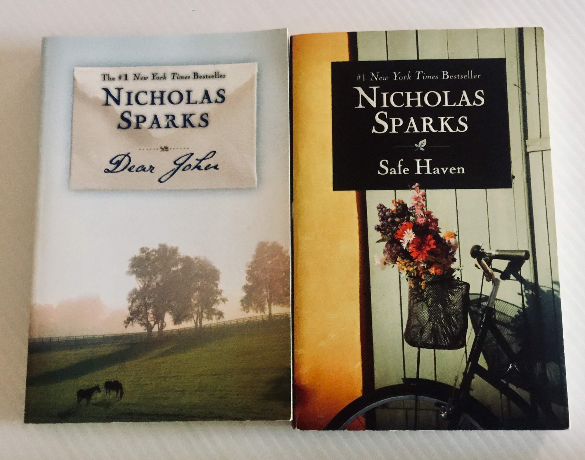 2 Books! 1) Dear John 2) Safe Haven (Paperback)