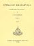 Sutras of Bharadvaja The Srauta, Paitrmedhika and Parisesa :Two Volumes