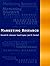 Marketing Research by Donald R. Lehmann (1997-12-15)