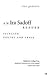 An Ira Sadoff Reader: Selected Poetry and Prose (The Bread Loaf Series of Contemporary Writers)