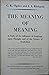 The Meaning of Meaning