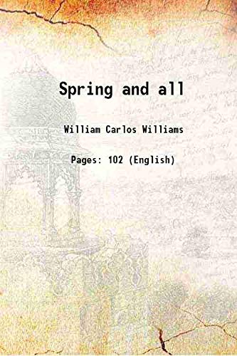 Spring and all 1923