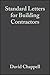 Standard Letters for Building by Chappell (2003-03-08)