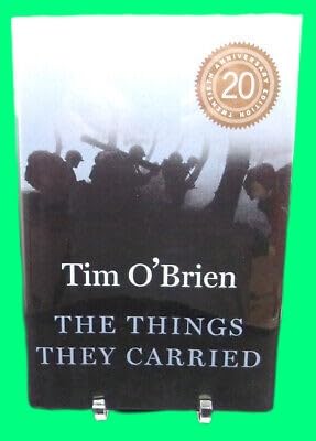 Collectible Tim O'Brien THE THINGS THEY CARRIED First edition thus SIGNED 20th Anniversary