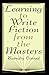 Learning to Write Fiction from the Masters
