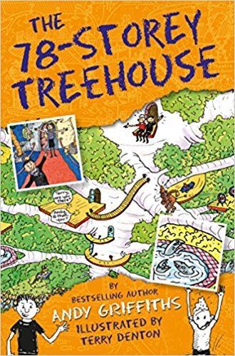 The 78-Storey Treehouse (The Treehouse Books) (Paperback)【2017】by Andy Griffiths (Author), Terry Denton (Illustrator) [1869]