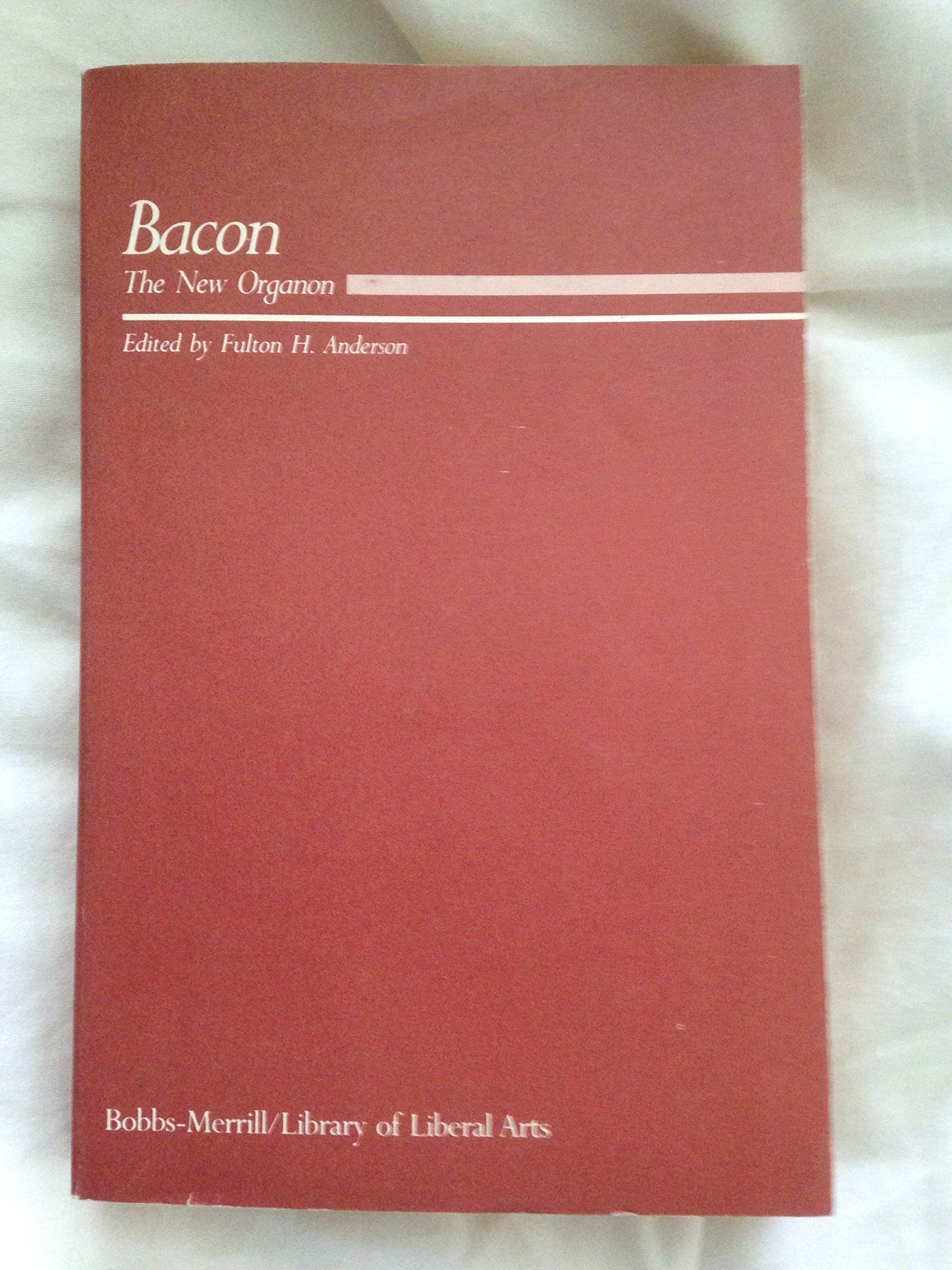 The New Organon and Related Writings