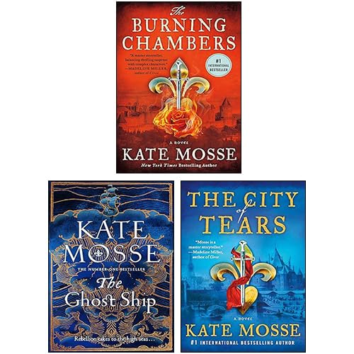 The Joubert Family Chronicles 3 Books Collection Set By Kate Mosse (The City of Tears, The Burning Chambers, The Ghost Ship)