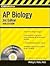 Cliffsnotes AP Biology (09) by PhD, Phillip E Pack [Paperback... by Phillip E. Pack