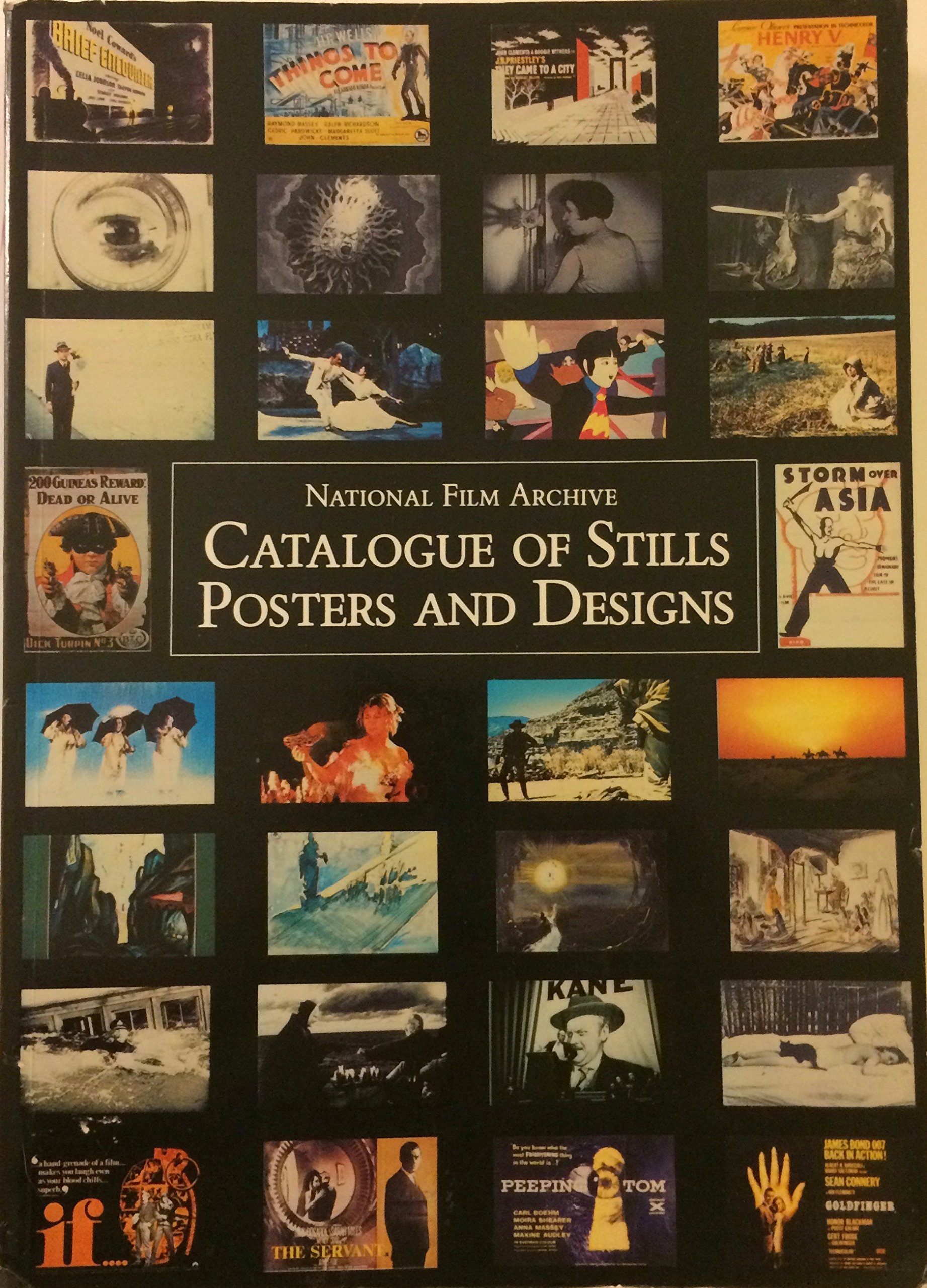 National Film Archive: Catalogue of Stills, Posters and Designs (Paperback)