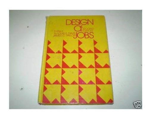 Design of jobs (Hardcover)