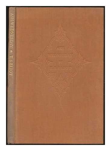 Ash-Wednesday / by T.S. Eliot