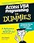 Access VBA Programming For Dummies by Alan Simpson (2004-08-13)